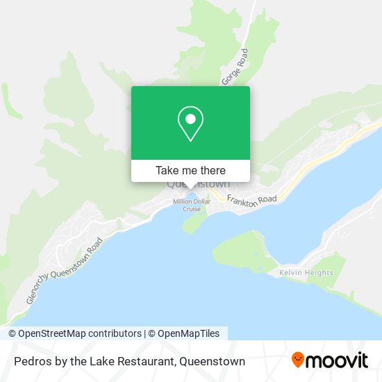 Pedros by the Lake Restaurant map