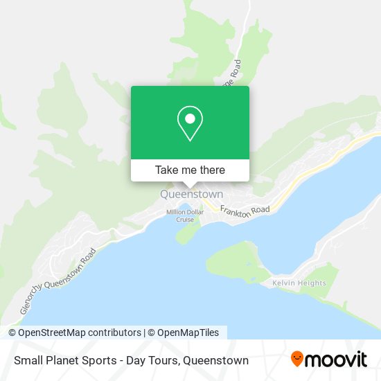 Small Planet Sports - Day Tours map