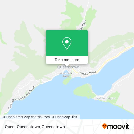 Quest Queenstown map