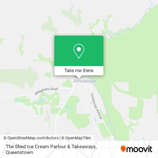 The Shed Ice Cream Parlour & Takeaways map