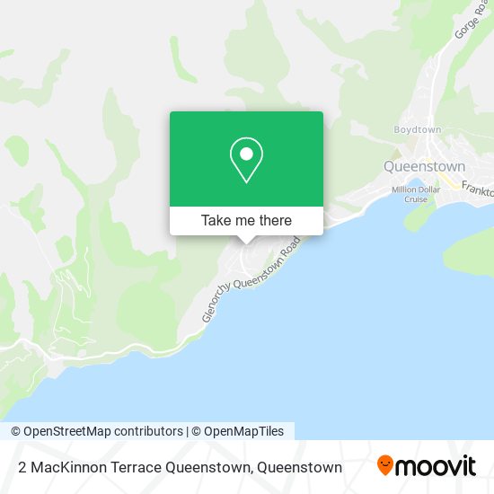 2 MacKinnon Terrace Queenstown map