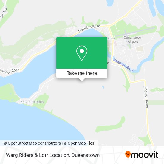 Warg Riders & Lotr Location map