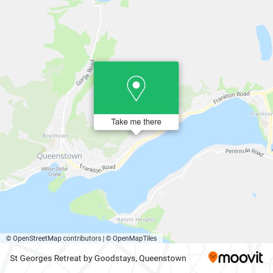 St Georges Retreat by Goodstays map