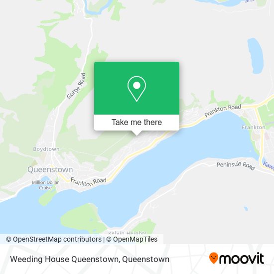 Weeding House Queenstown map