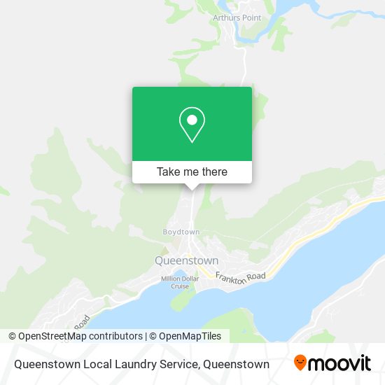 Queenstown Local Laundry Service map