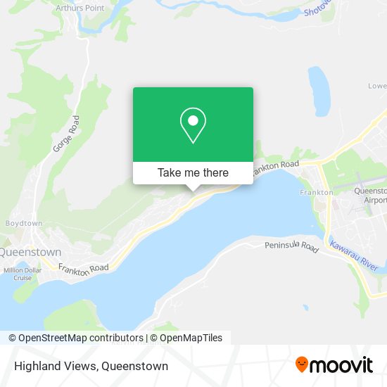 Highland Views map