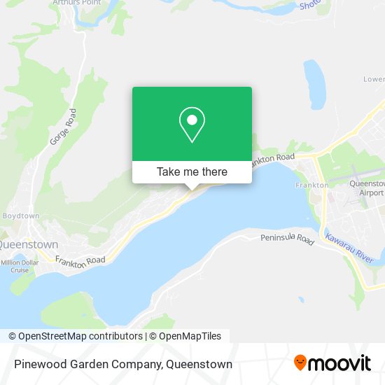 Pinewood Garden Company map