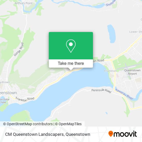 CM Queenstown Landscapers map