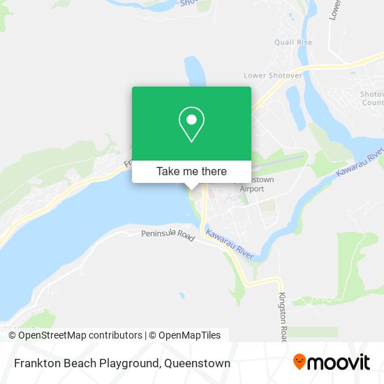 Frankton Beach Playground map