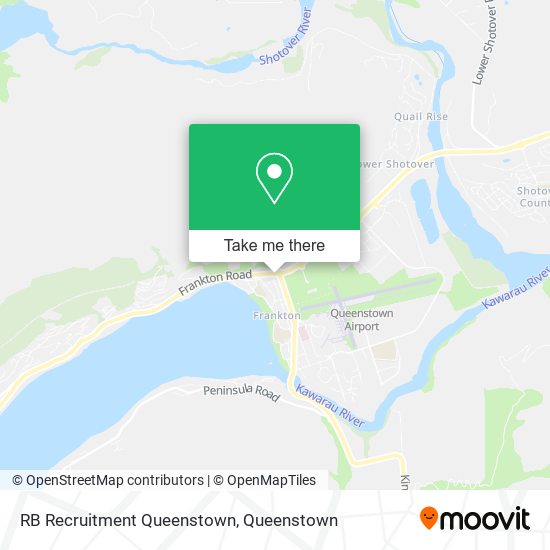 RB Recruitment Queenstown map