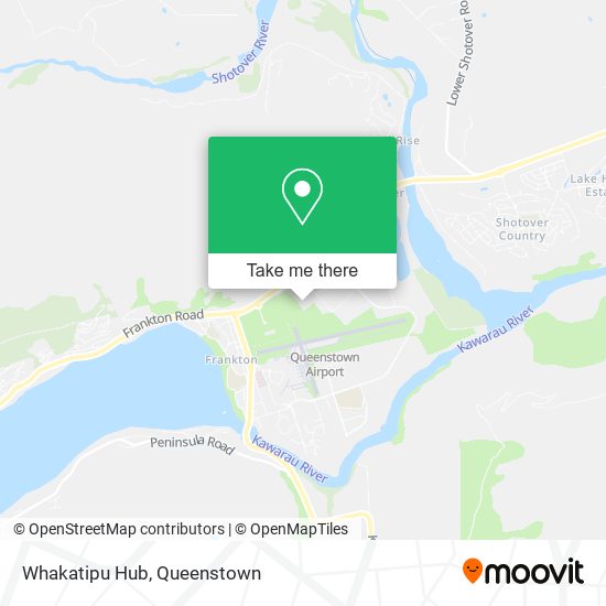 Whakatipu Hub map