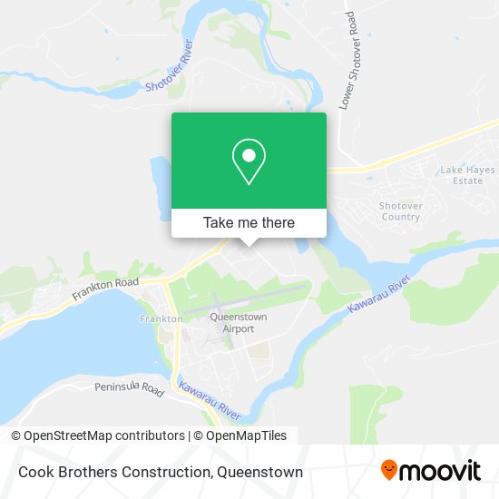 Cook Brothers Construction map