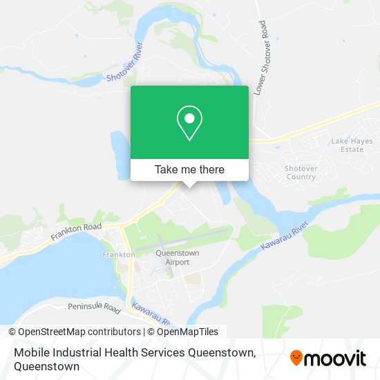 Mobile Industrial Health Services Queenstown map