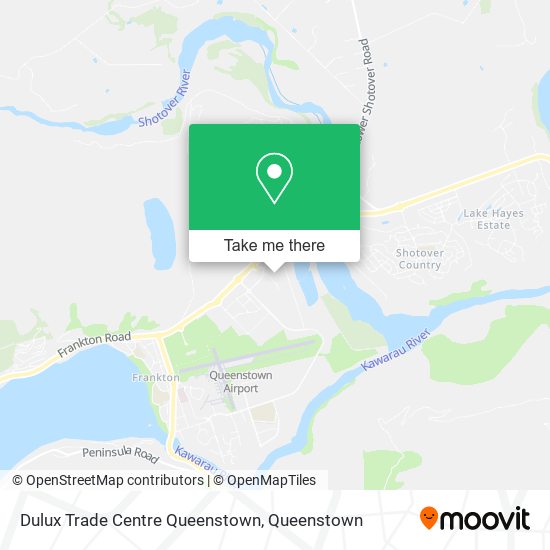 Dulux Trade Centre Queenstown map