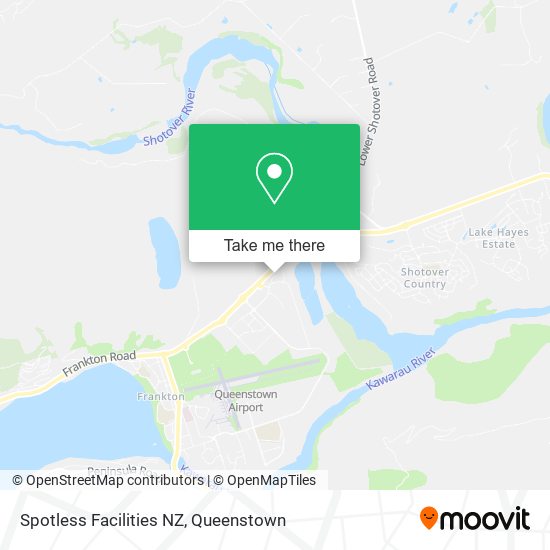 Spotless Facilities NZ map