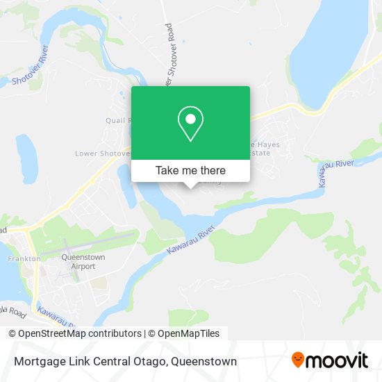 Mortgage Link Central Otago map