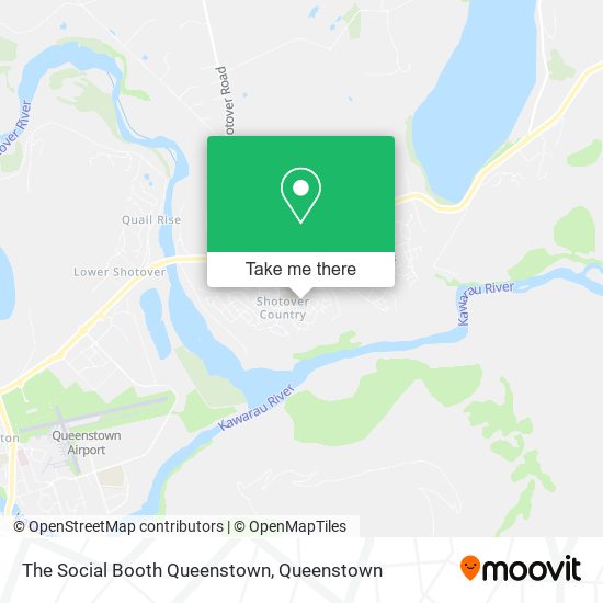 The Social Booth Queenstown map