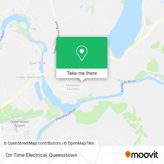 On Time Electrical map