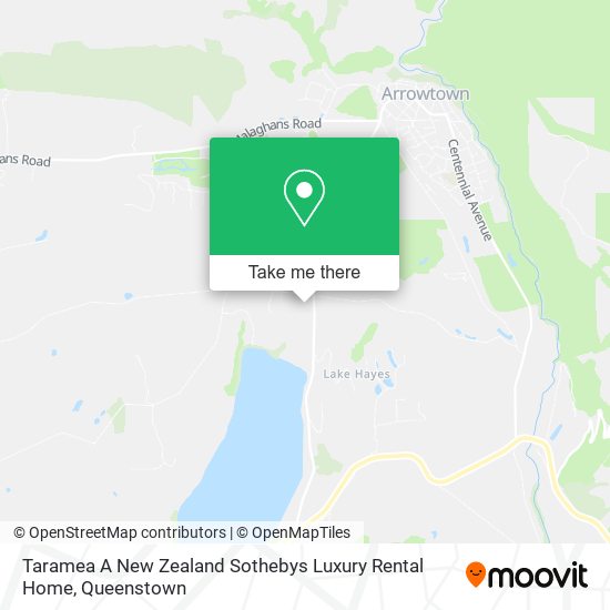 Taramea A New Zealand Sothebys Luxury Rental Home map