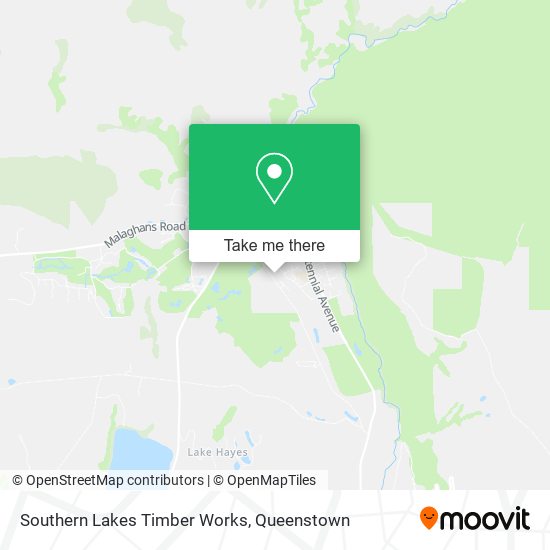 Southern Lakes Timber Works map