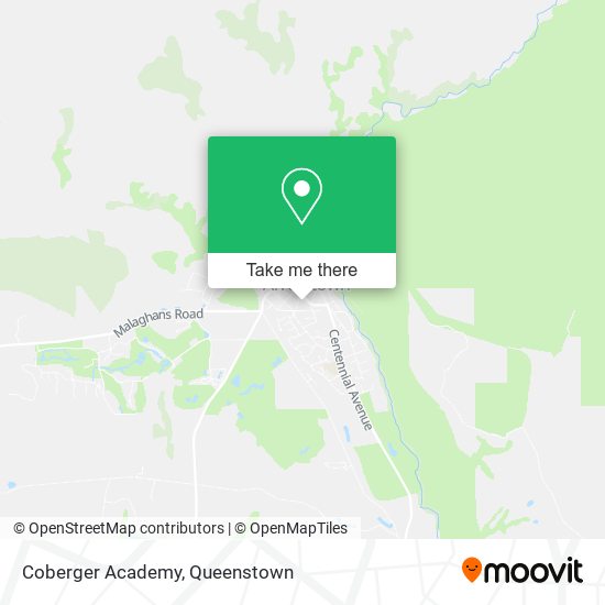 Coberger Academy map