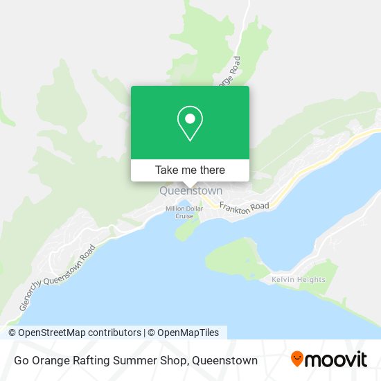 Go Orange Rafting Summer Shop map