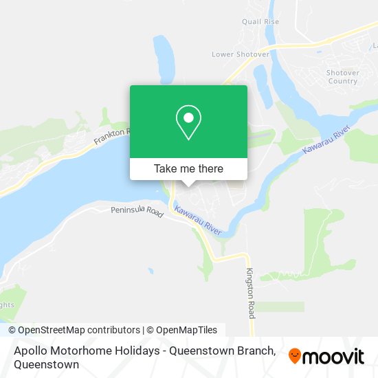 Apollo Motorhome Holidays - Queenstown Branch地图