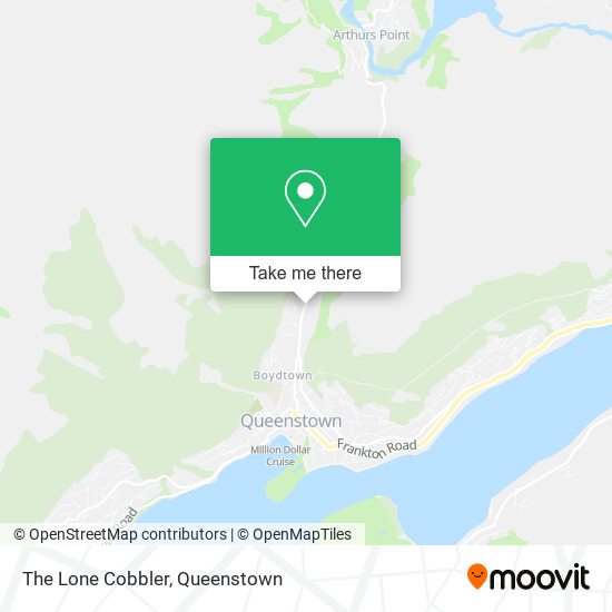 The Lone Cobbler map