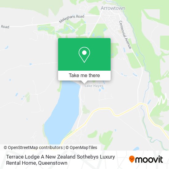 Terrace Lodge A New Zealand Sothebys Luxury Rental Home map