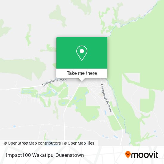 Impact100 Wakatipu map