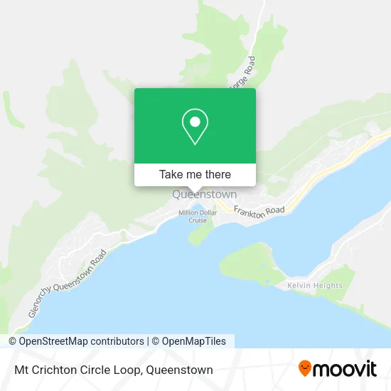 Mt Crichton Circle Loop map