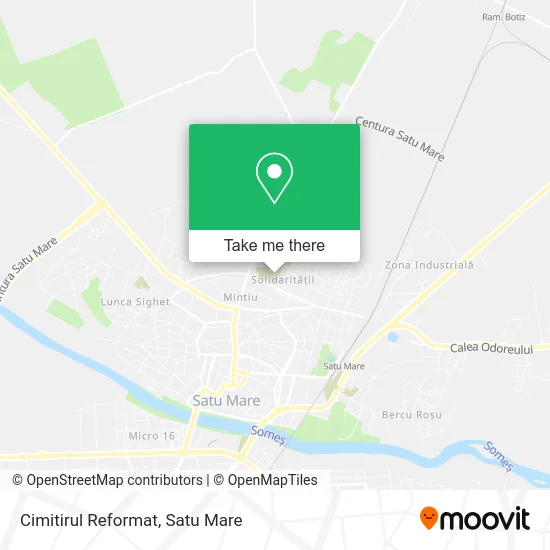 Cimitirul Reformat map