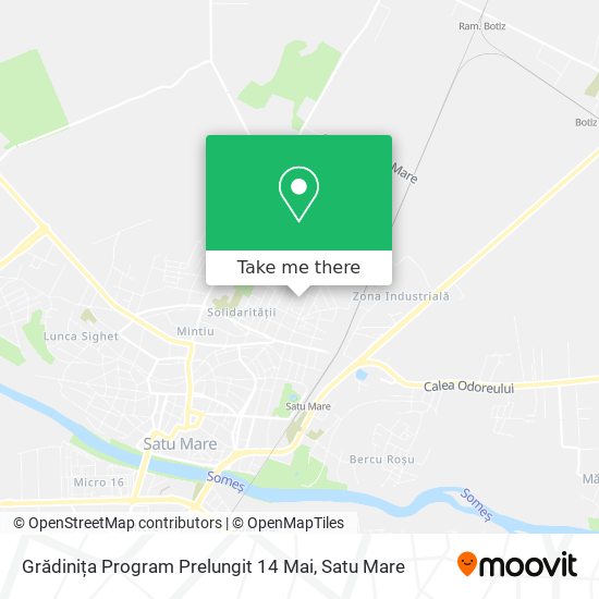 Grădinița Program Prelungit 14 Mai map