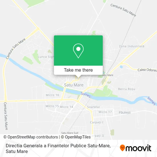 Directia Generala a Finantelor Publice Satu-Mare map