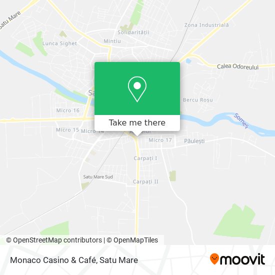 Monaco Casino & Café map