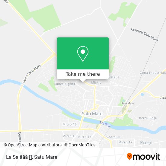 La Salăăă  map