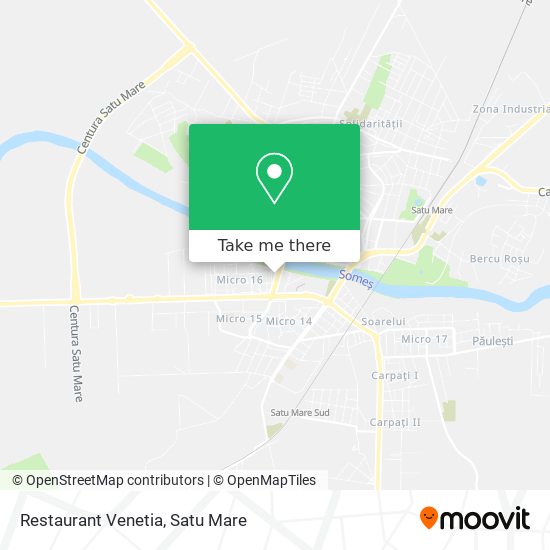 Restaurant Venetia map