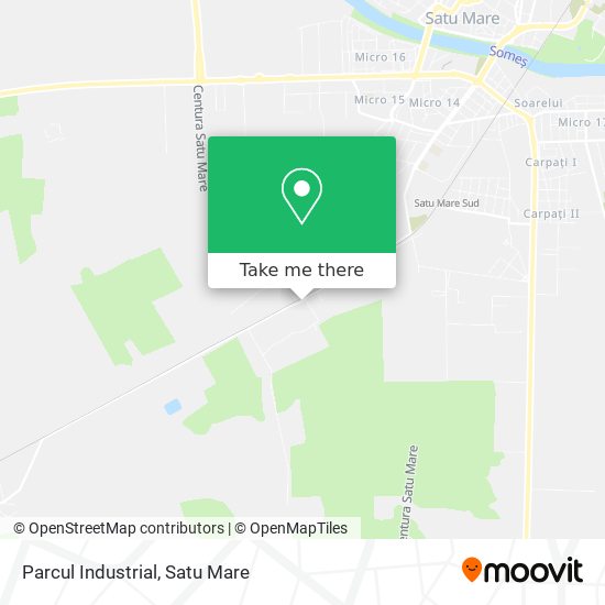 Parcul Industrial map