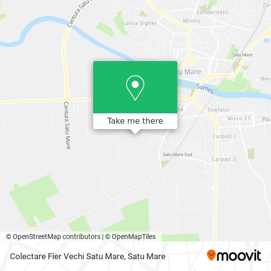 Colectare Fier Vechi Satu Mare map