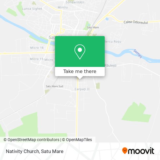 Nativity Church map