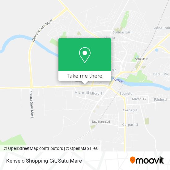 Kenvelo Shopping Cit map