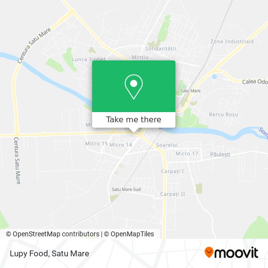 Lupy Food map