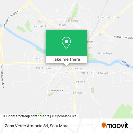 Zona Verde Armonia Srl map