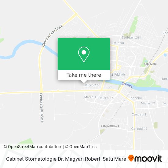 Cabinet Stomatologie Dr. Magyari Robert map
