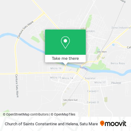 Church of Saints Constantine and Helena map