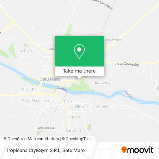 Tropicana Cry&Sym S.R.L map