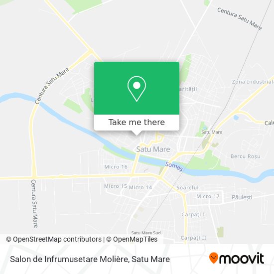Salon de Infrumusetare Molière map