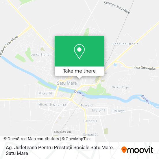 Ag. Județeană Pentru Prestații Sociale Satu Mare map