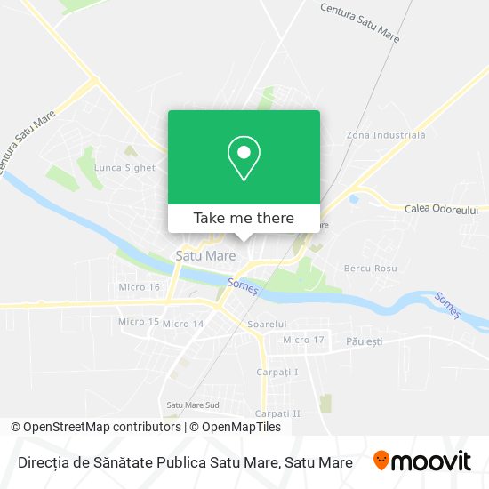 Direcția de Sănătate Publica Satu Mare map