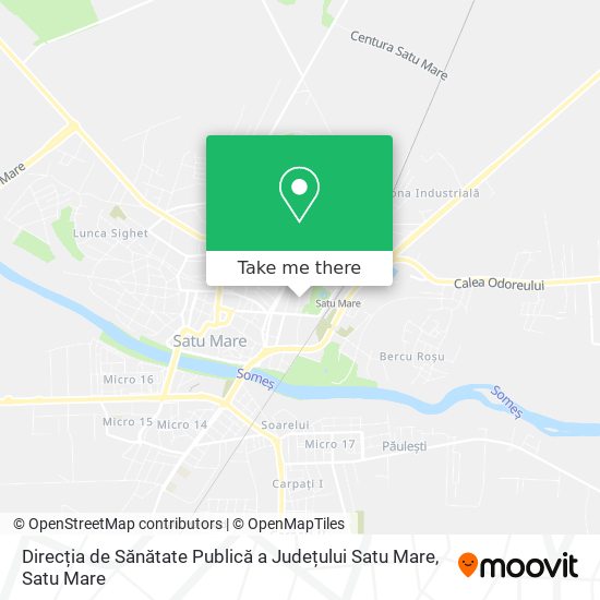 Direcția de Sănătate Publică a Județului Satu Mare map